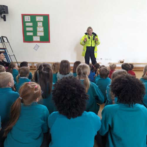 PCSO visit to School & Playgroup