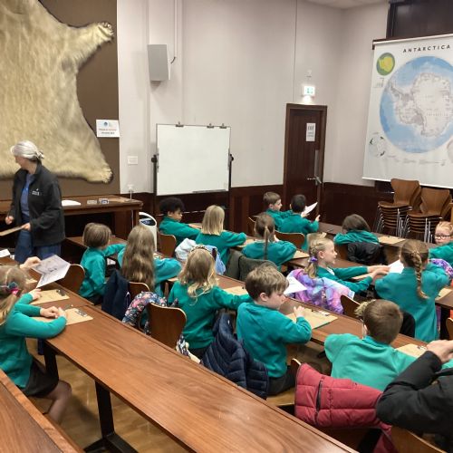 Einstein visit to The Polar Museum