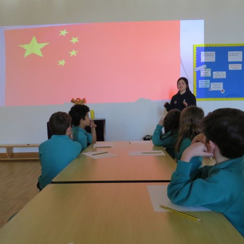 Chinese Students visit from Kings Ely
