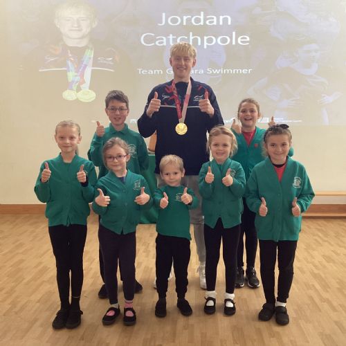 Paralympian - Jordan Catchpole Visit Nov 23
